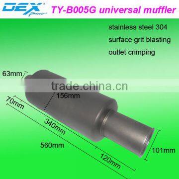 Auto Racing Modified Performance Stainless Steel Muffler photo-6