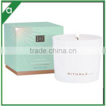 Spraying Multi Colored Scented Candle in Glass Jar With Private Logoand Gift Box photo-2