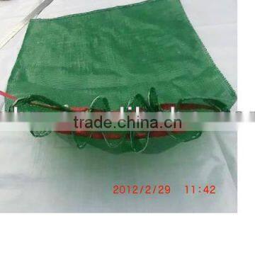 Hot sale green mesh bags, knitted plastic net bags, cabbage mesh bags for sale