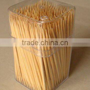 LC0010 Hot sale toothpick in transparent toothpick holder