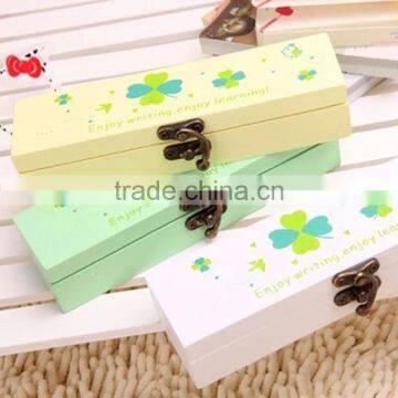 elegant beuatiful wooden pencil case