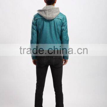 2015 New Style Fashion Pakistan Leather Jackets For Men photo-6