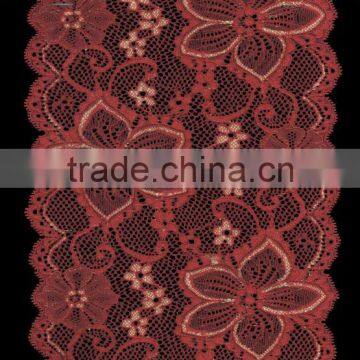 nylon spandex rayon colored silk lace for dress and bedspreads