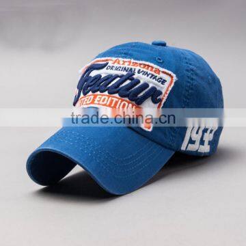 2017 custom 100% cotton baseball caps wholesale