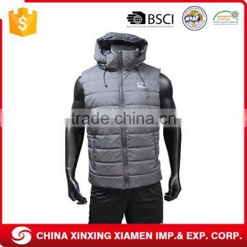 Running Sportswear Outdoor Fitness Wholesale Men Short Sleeve Jackets Winter Vest