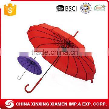 New Style Cheap Straight Tower Umbrella Promotional For Lady