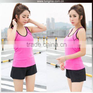 Sportswear Women Gym Wear Fitness Vest Yoga Crop Top