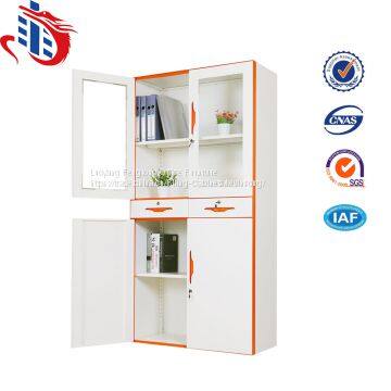 China Manufacturer Steel Storage Cabinet With Middle Drawers photo-2