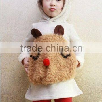 2015children Clothing Autumn Winter Bear Sweater Fleece Baby Set Hoodie Swearer Sets