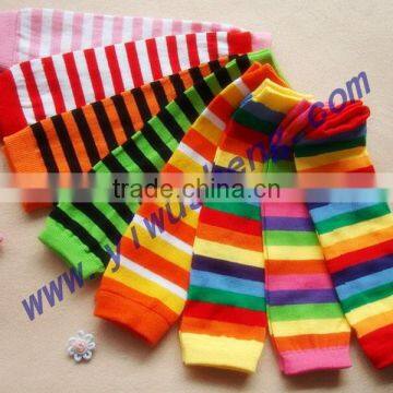 Wholesale rainbow leg warmers for kids