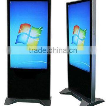 55 inch floor standinng interactive touch screen kiosk waterproof all in one pc touchscreen