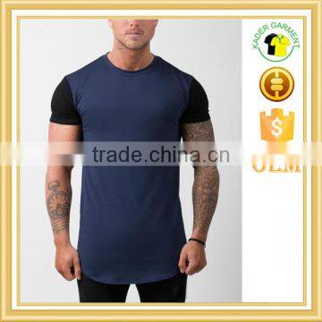 Superfit Cuved Hem Extended Gym Sports t Shirt Man photo-3