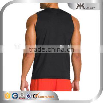 Sports Tank Top Fitness Dry Fit Elastic Mens Tank Top photo-2