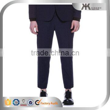 Wholesale fashion custom top quality formal western style ninth pants