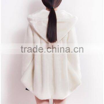 2016 Winter Real Mink Fur Overcoat With Hood Natural Mink Fur Hooded Coat photo-3