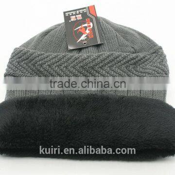 2016 Brand Beanies Knit Men's Winter Hat Caps Bonnet Winter Hats For Men Women Beanie Fur Warm Hat photo-6