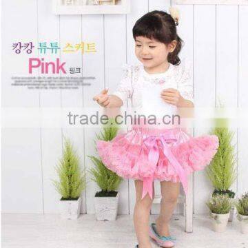 Xmas Charming Girl Fluffy Pettiskirt Fashion Sweet Chevron Girls Pettiskirt Wholesale photo-4
