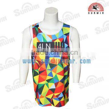 Hot selling top quality beautiful basketball jerseys made in China