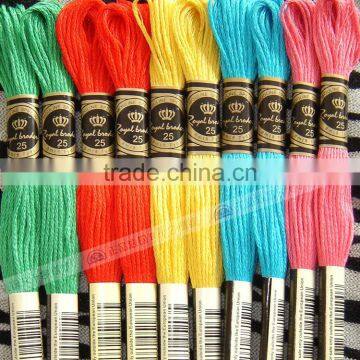 100% Similar DMC 447 Cotton Thread Embroidery Floss Cross Stitch photo-4