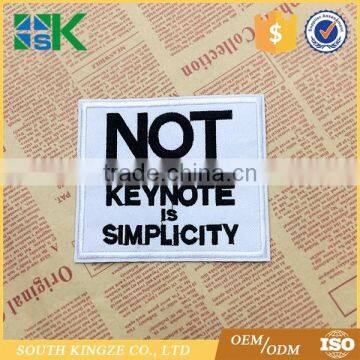 Wholesale Clothing Patches Custom Letter Sew on Iron on Patches for Cap Accessory photo-2