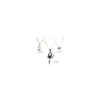 Sell 925 Silver Necklace With Turquoise (Hong Kong)