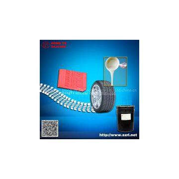 Addition cure silicone rubber for tire mold