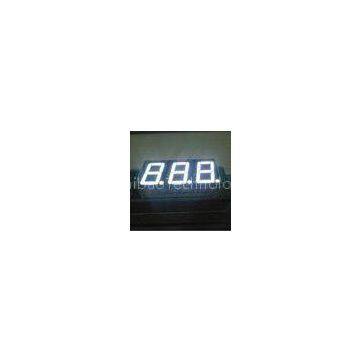 Blue / Red / Green 0.52 Inch 3 Digit Seven Segment LED Display For Heating and Cooling