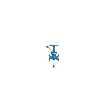 Gate Valve With Blow off Hole