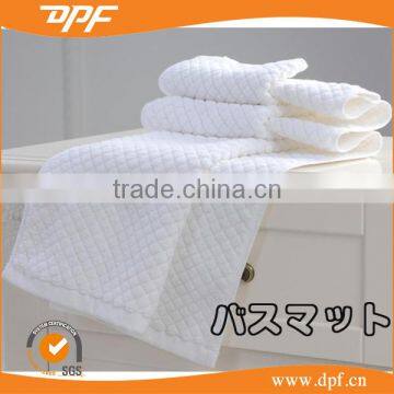 100% cotton bath rug for hotel bathroom