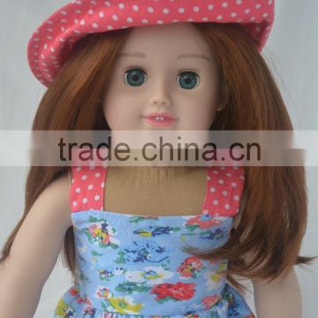 High quality 18 inch American girl real dolls for kids