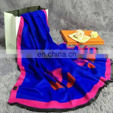 Fashion Wholesale New Arrival Women Winter Carton Design Bear Cashmere Scarf photo-5