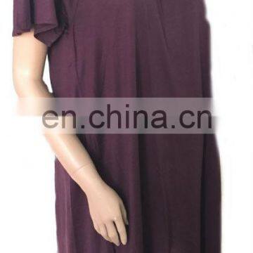 ladies silk loose gown