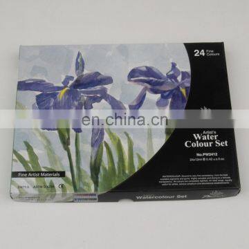 24 x 12ml Coloured Box Phoenix Watercolour Colour Set