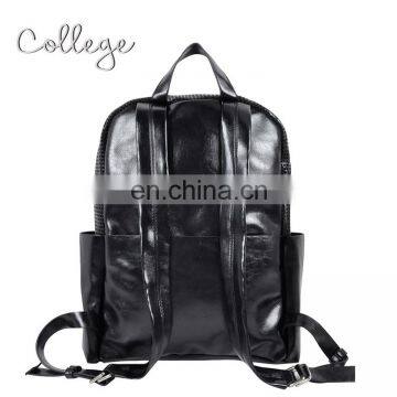 Teens Black Backpack With National Style Design School Bag photo-3
