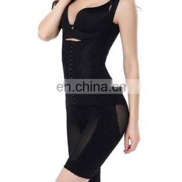 3 Row Hooks Thin Girdle Underbust Tummy Lift Control Shapewear photo-3