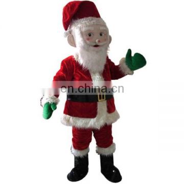 Adult hot selling santa claus mascot costume