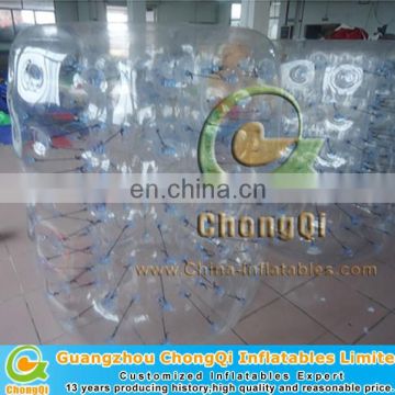 Transparent inflatable water roller ball price in China