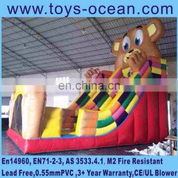 Cheap Gaint Inflatable Bear Slide Bouncer for Toddlers Sale photo-3