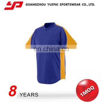 Nice Design Latest Style Button Up Baseball Jerseys