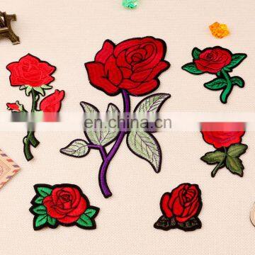 2017 hot sale Embriodery Flower Patches,Embroidery Patch for clothes