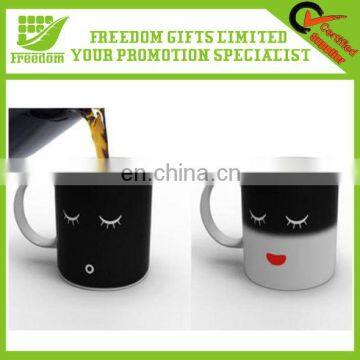 Top Selling Changing color Mugs With Hot Water Cup