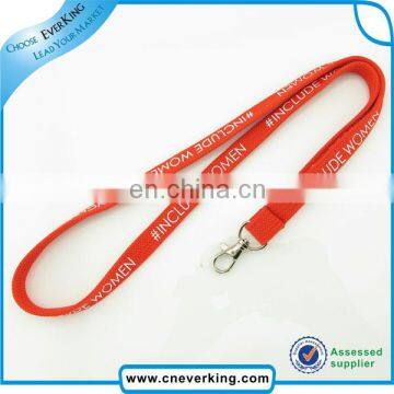 2017 Hot sale led flashing nylon tube lanyard