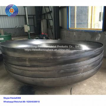 Steel Heavy Hemispherical Dished End elliptical Head for Pressure Vessel