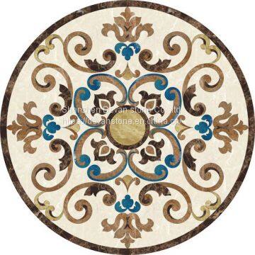 Arabic Marble Floor Flower Tile Waterjet Medallion photo-5