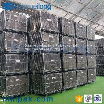 Industry China Manufacturer Collapsible Pet Preform Foldable Wire Mesh Container photo-4