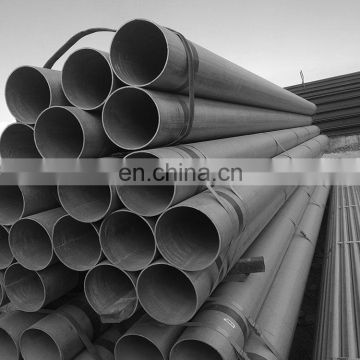 Hot Rolled galvanized Round Metal Carbon ERW Steel Pipe