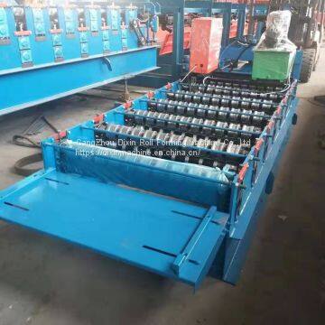 China Supplier Steel Arch Metal Roof Plate Roll Forming Machine photo-4