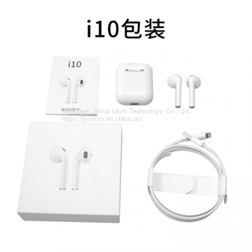I10 Tws Earpod Wireless Headphones Stereo Earphone Tws I10 Earphone Earbuds photo-5