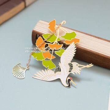 Crane bookmark cartoon bookmark custom factory large quantity and high quality