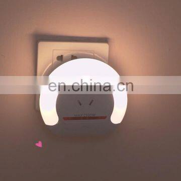 multiple function five-hole led socket lamp intelligent remote control night light